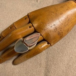 GEORG JENSEN MODERNIST SILVER RING